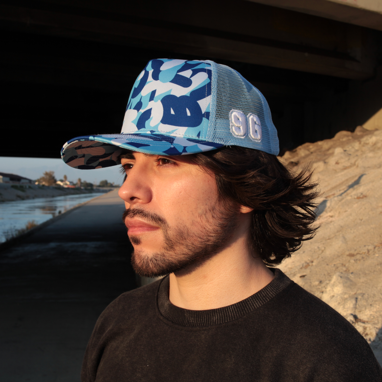 Blue Razz Hat