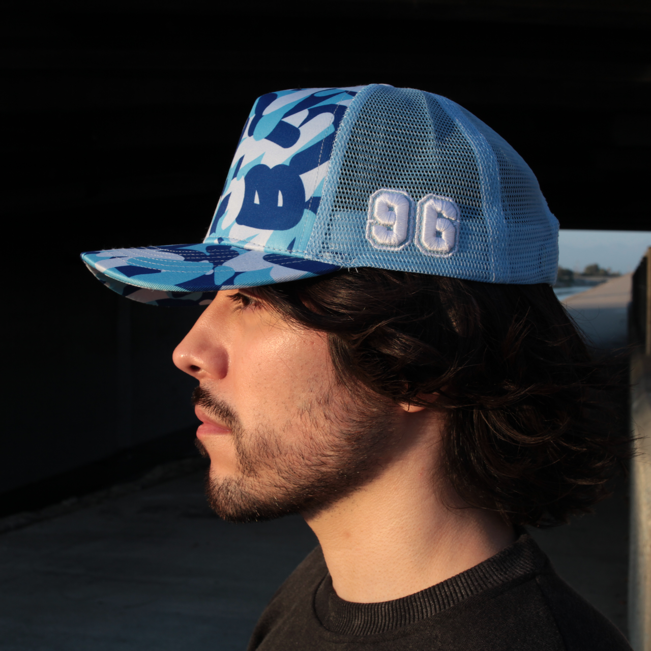 Blue Razz Hat